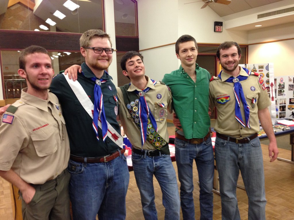 Recent Eagle Scouts from Troop 545